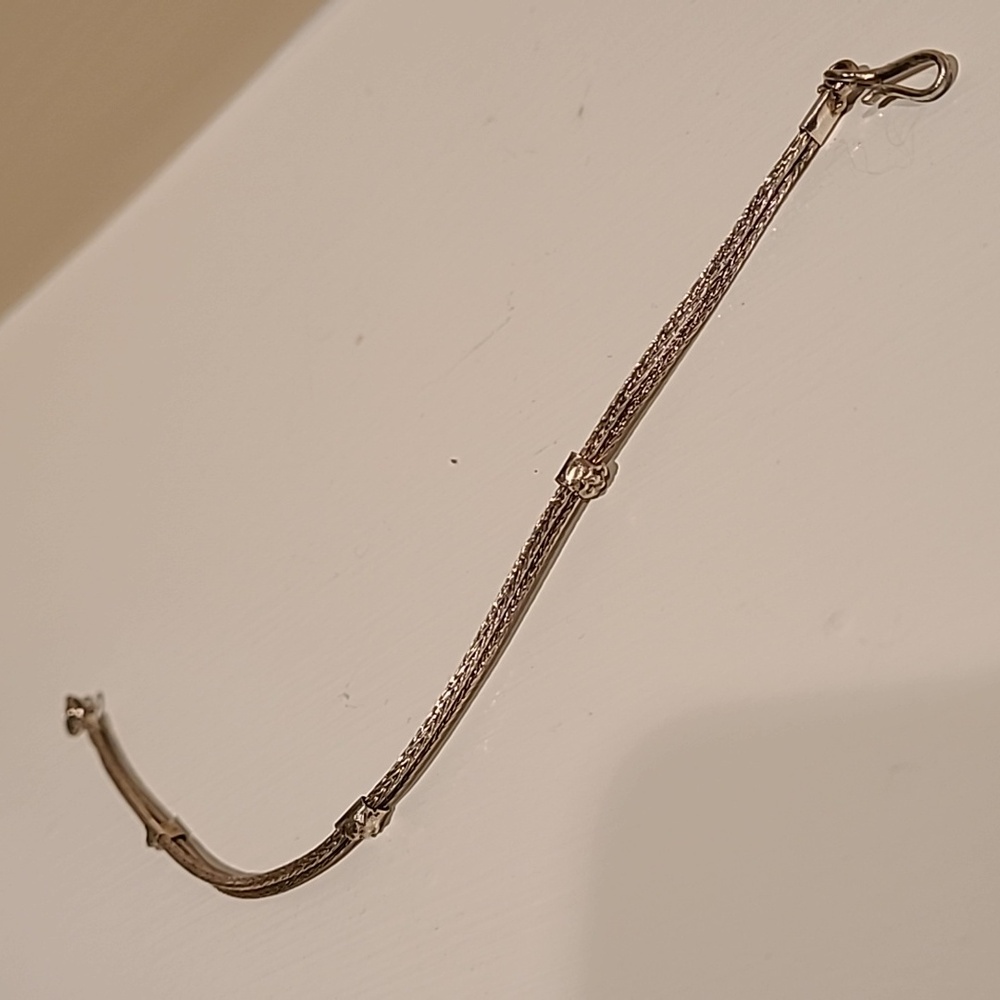 Vintage handmade silver bracelet